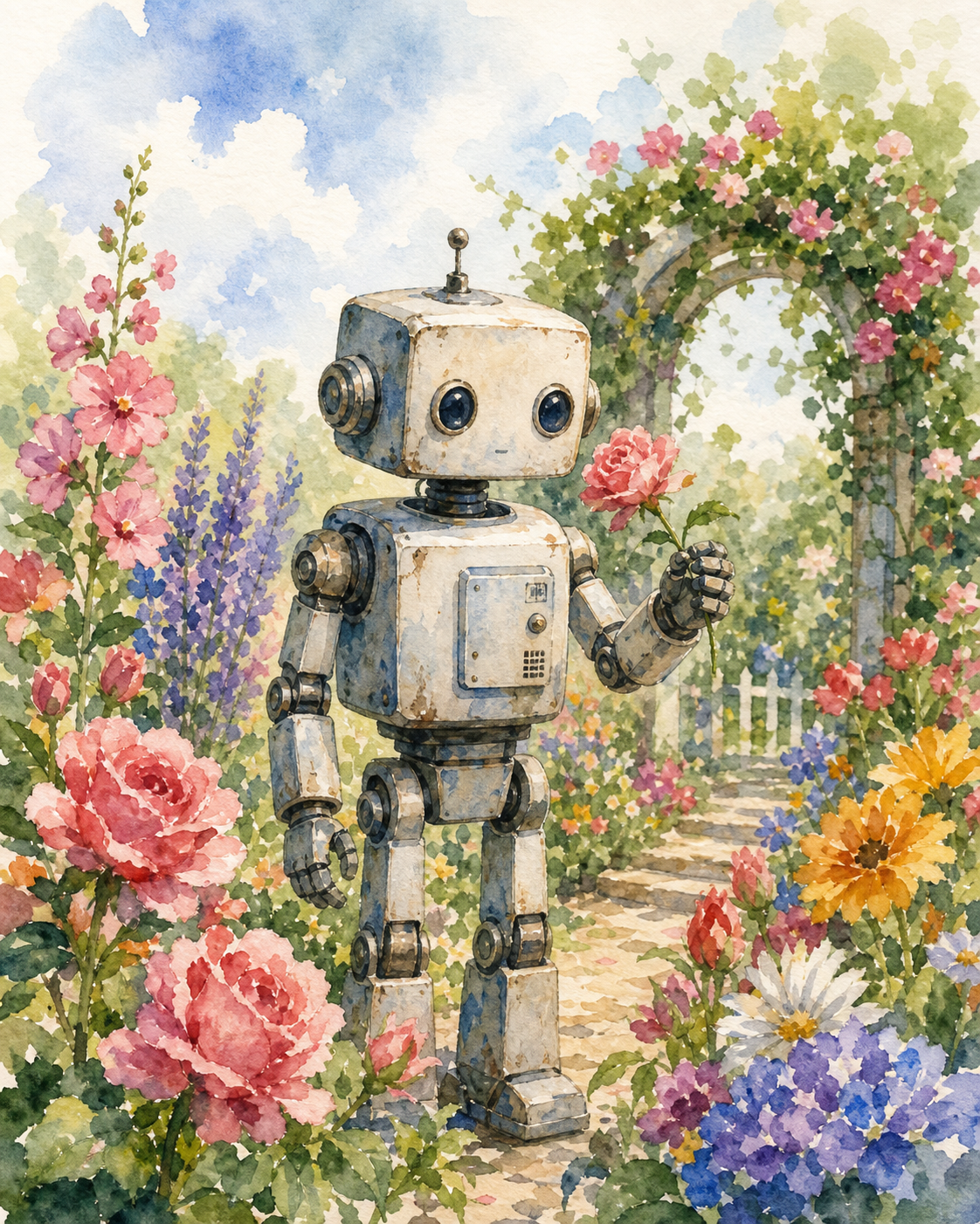 주제 + 스타일 + 배경